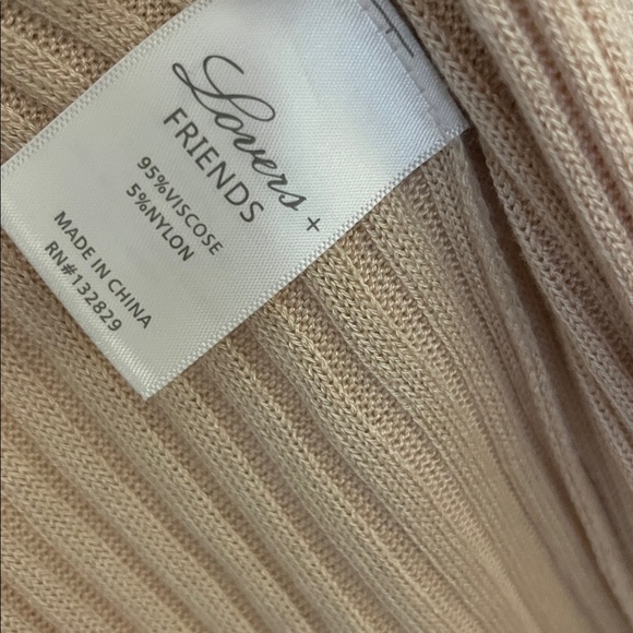 Lovers + Friends Cream Duster Sweater Size M - Picture 3 of 6